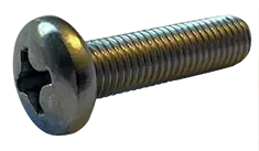 Markdown 10-32 X 3/4" Machine Screws Pan Head Phillips Drive 18/8 Stainless Steel Black Oxide (1000/Pkg.)