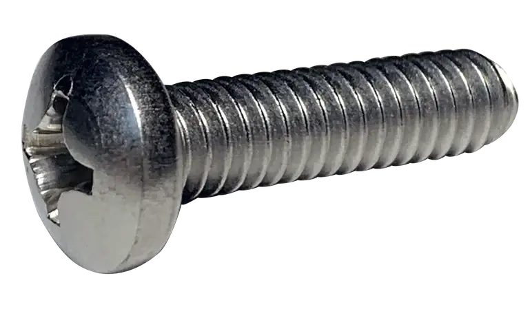 Trending 6-32 X 1/2" Machine Screws Pan Head Phillips Drive 410 Stainless Steel (5000/Pkg.)