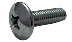 Exclusive Offer 1/4"-20 X 1/2" Machine Screws Truss Head Phillips Drive Steel Zinc Plated (100/Pkg.)
