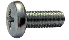 6-32 X 7/8" Machine Screws Undercut Binder Head Phillips Drive Steel Zinc Plated (9000/Pkg.) Seasonal Sale