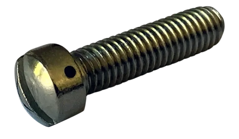 Buy Today 4-40 X 3/8" Machine Screws Drilled Fillister Head Slotted Drive 18/8 Stainless Steel (500/Pkg.)