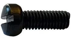 8-32 X 1" Machine Screws Fillister Head Slotted Drive Steel Black Oxide (5000/Pkg.) Weekend Sale
