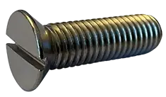 10-24 X 1-1/2" Machine Screws Flat Head Slotted Drive 18/8 Stainless Steel (500/Pkg.) Best Seller