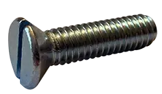 Express Delivery 3/8"-16 X 4-1/2" Machine Screws Flat Head Slotted Drive Steel Zinc Plated (50/Pkg.)