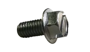 Professional Grade 5/16"-18 X 1-3/4" Machine Screws Indented Hex Head Slotted Drive Steel Zinc Plated (600/Pkg.)