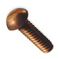 1/4"-20 X 3/4" Machine Screws Round Head Slotted Drive Silicon Bronze (50/Pkg.) Big Sale