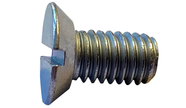 6-32 X 3/16" Machine Screws Undercut Flat Head Slotted Drive Steel Zinc Plated (10000/Pkg.) Today Only
