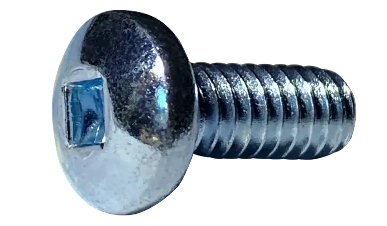 10-24 X 5/8" Machine Screws Pan Head Square Drive Steel Zinc Plated (7000/Pkg.) Sale