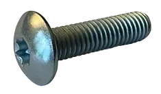 10-24 X 1" Machine Screws Truss Head Six Lobe Drive Steel Zinc Plated (5000/Pkg.) Low Price