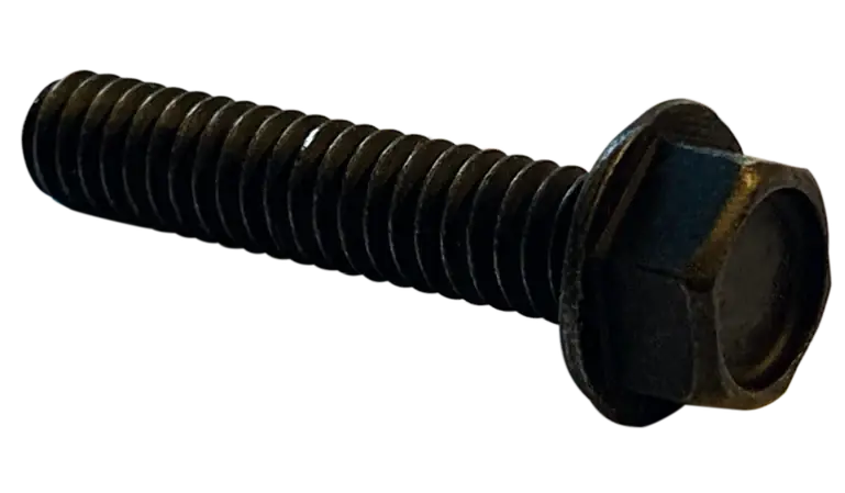 8-32 X 3/8" Machine Screws Indented Hex Washer Head Steel Black Oxide (10000/Pkg.) Next Day Delivery