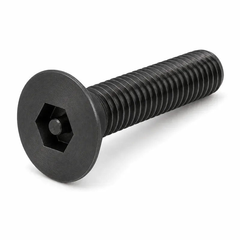 Order Now 3/8-16 X 3/4" Flat Head Cap Screws Tamper Resistant Pin-In Socket Drive Alloy Steel (100 / Pkg.)