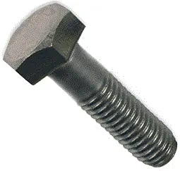 New Release 2"-4 1/2 X 4-1/2" Hex Head Cap Screws Grade 8 Steel Plain Fully Threaded (5 / Pkg.)