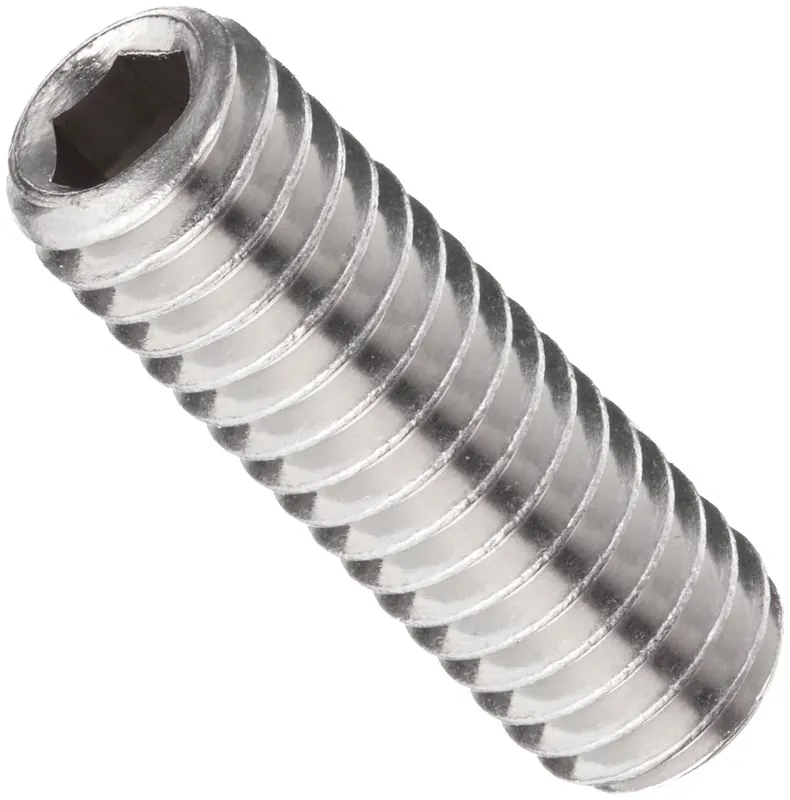 Authentic 4-40 X 1/4" Half Dog Point Socket Set Screws 18/8 Stainless Steel (100 / Pkg.)