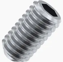 5-40 X 3/8" Cup Point Socket Set Screws 18/8 Stainless Steel (100 / Pkg.) New Release