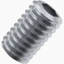 Latest 1/4-20 X 1" Flat Point Nylon Patch Socket Set Screws Alloy Steel Black Oxide (100 / Pkg.)