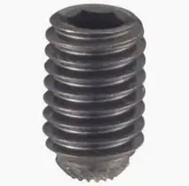 Grab Now 8-32 X 5/16" Knurled Cup Point Socket Set Screws Alloy Steel Black Oxide (100 / Pkg.)