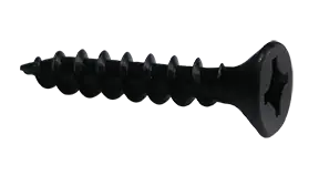 Brand New 8 X 2" Wood Screws Deep Thread Combination Square/Phillips Drive Flat Head Steel Black Oxide (3500 / Pkg.)