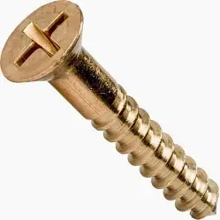Save Now 12 X 1-1/2" Wood Screws Frearson Drive Flat Head Silicon Bronze (50 / Pkg.)