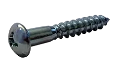 New Release 5 X 1" Wood Screws Phillips Drive Round Head Steel Zinc Plated (7000 / Pkg.)