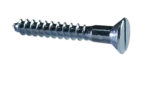 2 X 1/4" Wood Screws Slotted Drive Flat Head Steel Zinc Plated (10000 / Pkg.) Hot Picks