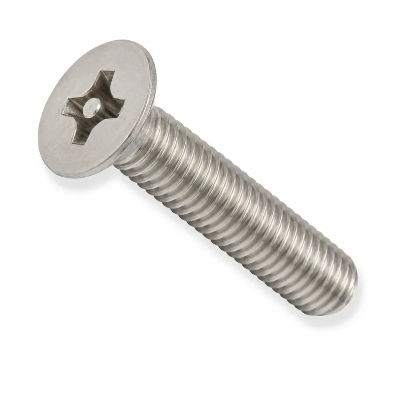 1/4-20 X 1-1/2" Tamper Resistant Machine Screws Flat Head Pin-In Phillips Drive 18/8 Stainless Steel (100 / Pkg.) Budget
