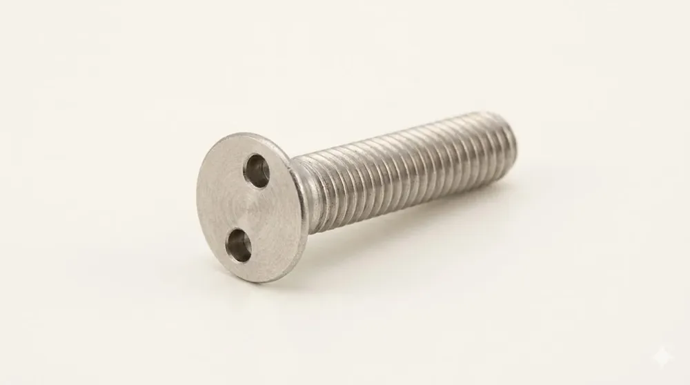 6-32 X 5/8" Tamper Resistant Machine Screws Flat Head Spanner Drive 18/8 Stainless Steel (100 / Pkg.) Top Pick