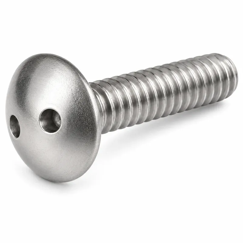 6-32 X 2" Tamper Resistant Machine Screws Oval Head Spanner Drive 18/8 Stainless Steel (100 / Pkg.) Big Sale