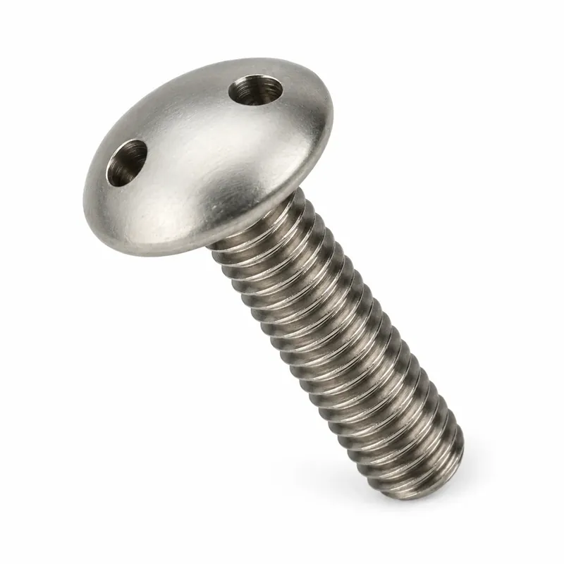 3/8-16 X 5/8" Tamper Resistant Machine Screws Truss Head Spanner Drive 18/8 Stainless Steel (100 / Pkg.) Price Cut