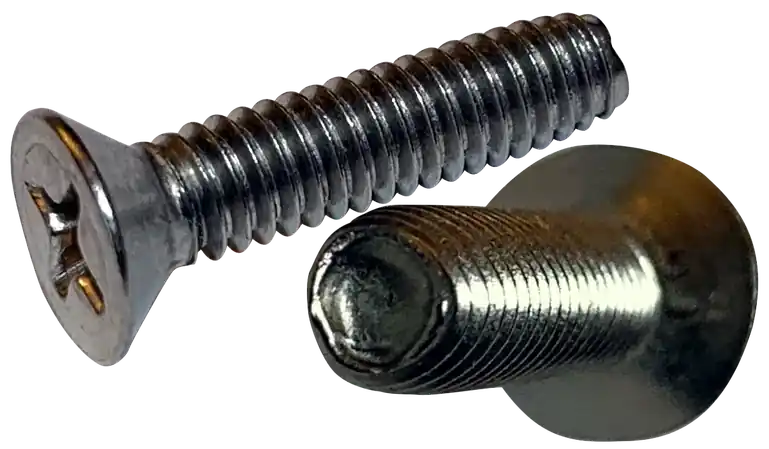 [1000 BULK] Thread Rolling Screws Phillips Flat Head 18/8 Stainless Steel Tri-Lobe 1/4-20 X 3/4 Taptite Screws Alternative Time-Limited
