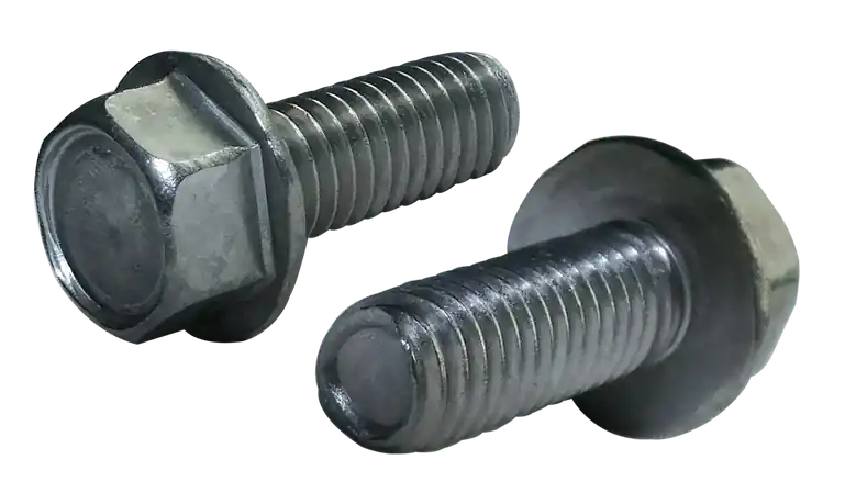 [1000 BULK] Thread Rolling Screws Unslotted Indented Hex Washer Head 410 Stainless Steel Tri-Lobe 1/4-20 X 1/2 Taptite Screws Alternative Best Choice