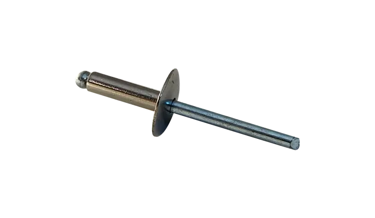 [3000 BULK] Blind Rivets Large Flange Dome Head Stainless Steel/Steel 3/16 Diameter .37-.50 Grip Special Discount