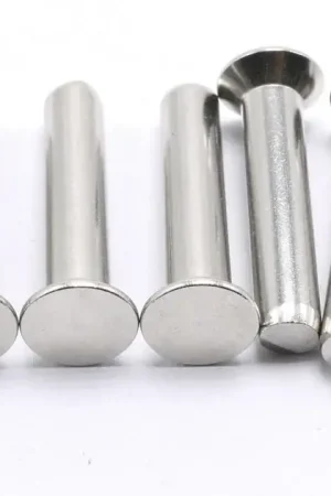 [300 PKG] Solid Rivets Flat Head 18/8 Stainless Steel 3/16 X 5/16 Hot Picks