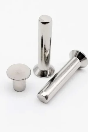 [300 PKG] Solid Rivets Flat Countersunk Head 18/8 Stainless Steel 1/8 X 1 Holiday Sale