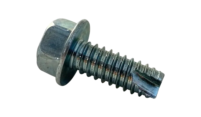 Place Order 5-16 X 3/4" Type 25 Thread Cutting Screws Indented Hex Washer Head Unslotted Drive Steel Zinc & Bake (1000 / Pkg.)