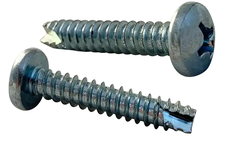 7-19 X 3/8" Type 25 Thread Cutting Screws Pan Head Phillips Drive Steel Zinc & Bake (10000 / Pkg.) Exclusive Offer