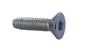 Discount 1/4-20 X 1" Type F Thread Cutting Screws Flat Head Six Lobe Drive Steel Zinc & Bake (3000 / Pkg.)