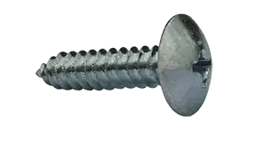8 X 5/8" Type B Self Tapping Sheet Metal Screws Truss Head Phillips Drive Steel Zinc & Bake (9000/Pkg.) Final Sale