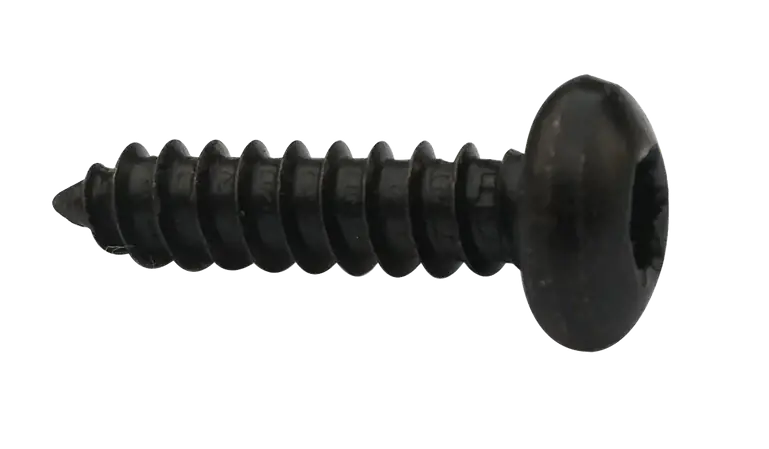 Deal 6 X 1/4" Type AB Self Tapping Sheet Metal Screws Pan Head Six Lobe Drive Steel Black Oxide (10000/Pkg.)