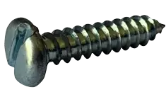 6 X 1/4" Type B Self Tapping Sheet Metal Screws Pan Head Slotted Drive Steel Zinc & Bake (10000/Pkg.) Buy Online