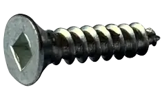 Next Day Delivery 10 X 3/4" Type A Self Tapping Sheet Metal Screws Flat Head Square Drive Steel Zinc & Bake (7000/Pkg.)