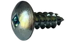 12 X 3/4" Type AB Self Tapping Sheet Metal Screws Pan Head Square Drive Steel Zinc & Bake (5000/Pkg.) Time-Limited