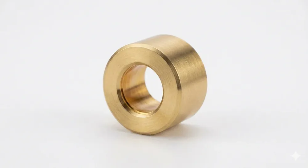 3/8" OD X 1/2" Spacers 6 Hole Aluminum Gold Iridite (250/Pkg.) Luxury