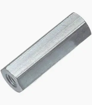 Premium 1/4" AF X 8-32 X 11/16" Hex Female-Female Standoffs Passivated Stainless Steel (250 / Pkg.)