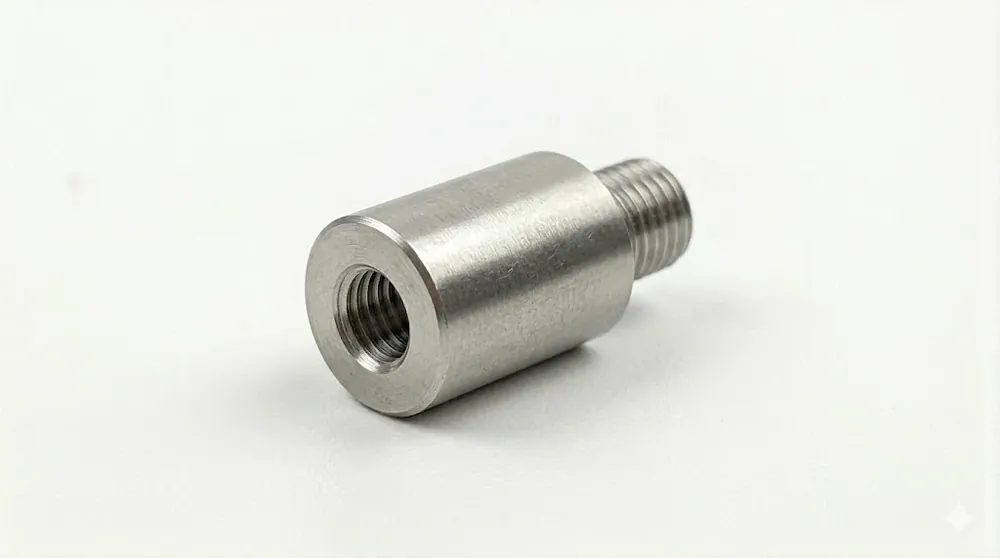 Certified 1/4" OD X 5/16" Swage Standoffs 6-32 Thread 1/16" Panel .188" Shank Aluminum (250 / Pkg.)