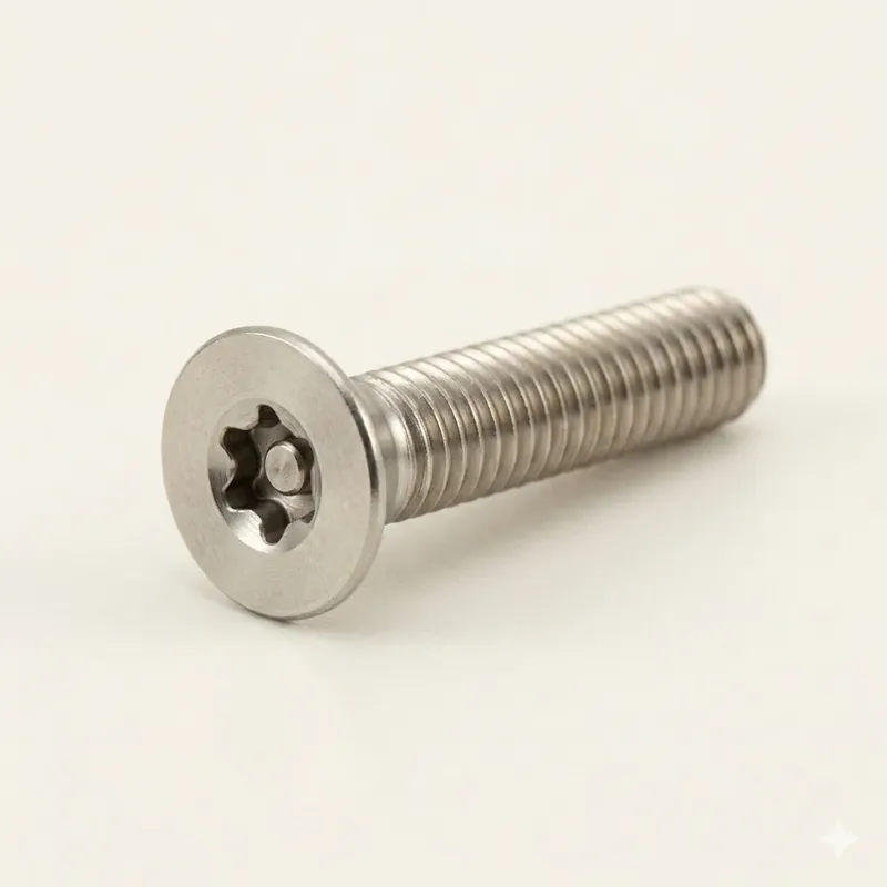 12-24 X 1/2" Tamper Resistant Machine Screws Flat Undercut Head Pin-In Six Lobe Drive Alloy Steel Zinc Plated (100 / Pkg.) Deal