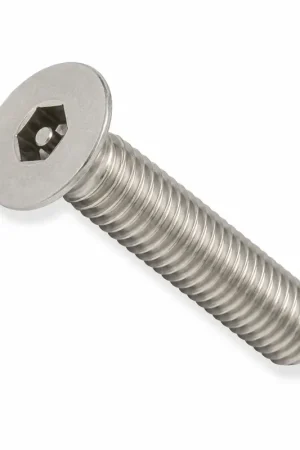 Trusted Brand 1/4-20 X 1-1/2" Tamper Resistant Machine Screws Flat Head Pin-In Hex Socket Drive 18/8 Stainless Steel (100 / Pkg.)