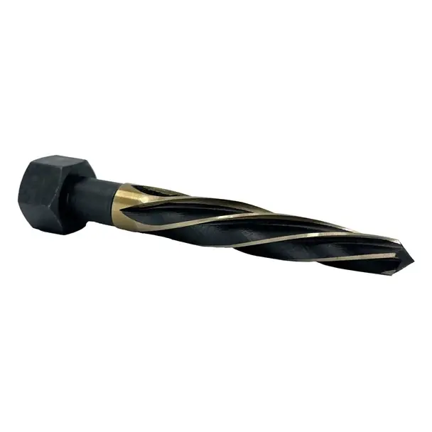 13/16" Hex Shank Long Bridge Reamer Black & Gold HSS KFDRB13/16HEX-LONG Affordable