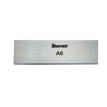 Order Now 1/4" X 7" X 36" Starrett Precision Ground Flat Stock AISI A-6 Air Hardened Steel 59006