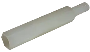 1/4" AF X 6-32 X 5/8" Hex Male-Female Standoffs Nylon 6/6 (1000 / Pkg.) Brand New