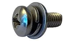 M5-0.8 x 16mm SEMS Machine Screws Phillips Pan Head Split Lock & Flat Washer JIS B1188 18/8 Stainless Steel (1000 / Pkg.) Place Order